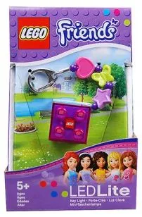LED Key Light Friends Brick 2 x 2 Key Chain (LEDLite)