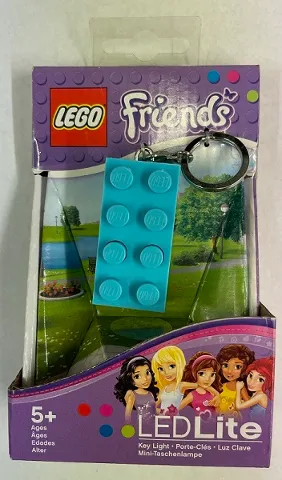 LED Key Light Friends Brick 2 x 4 Key Chain (LEDLite)