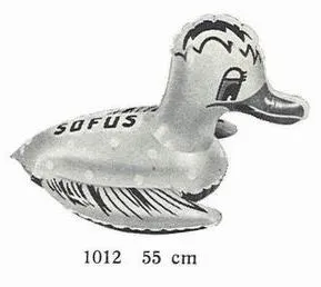 Inflatable Duck Sofus (Swimming Articles)