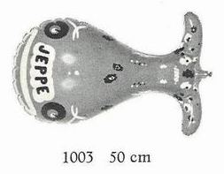 Inflatable Fish Jeppe (Swimming Articles)