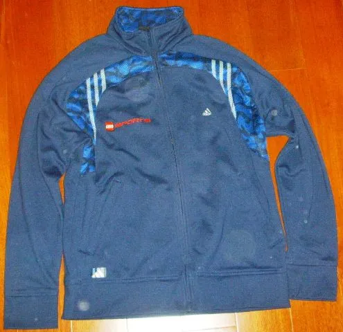 Jacket, Adidas Sports with Stitched LEGO SPORTS Pattern