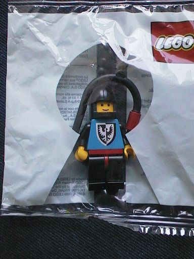 Black Falcon (Red Hips) Key Chain