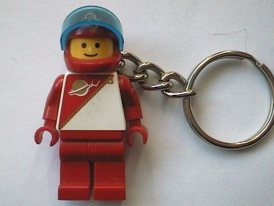 Futuron Red Key Chain