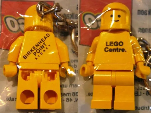 Classic Space Yellow Figure Key Chain - Birkenhead Point Sydney