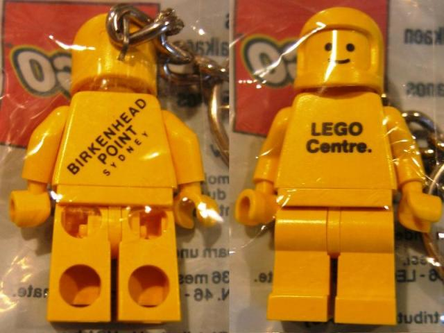 Classic Space Yellow Figure Key Chain - Birkenhead Point Sydney