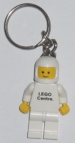Classic Space White Figure Key Chain - Birkenhead Point Sydney