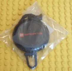Sports Logo Key Chain Round with two Extendible Locks