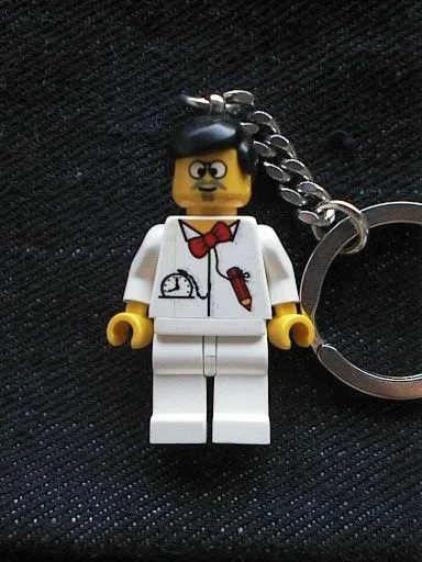 Dr. Cyber Key Chain
