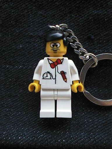 Dr. Cyber Key Chain