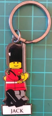 Legoland Guard Jack Metal Key Chain