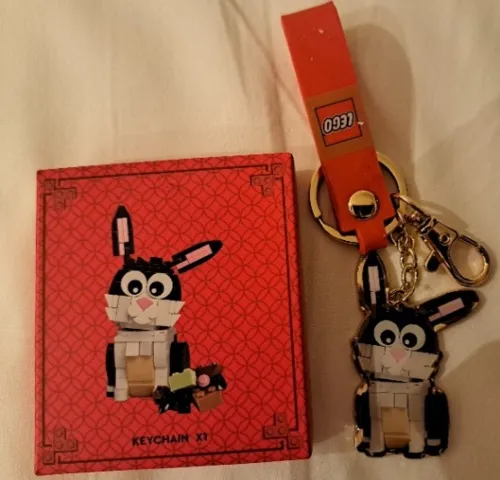 Year of the Rabbit Key Chain (Metal)