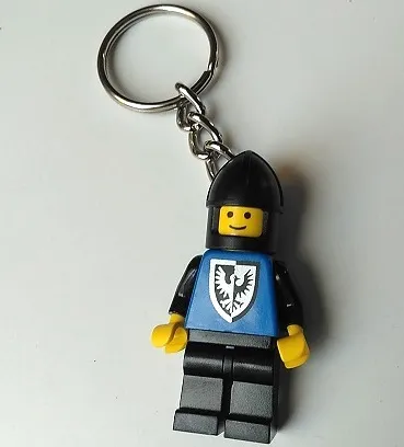 Black Falcon (Black Hips) Key Chain