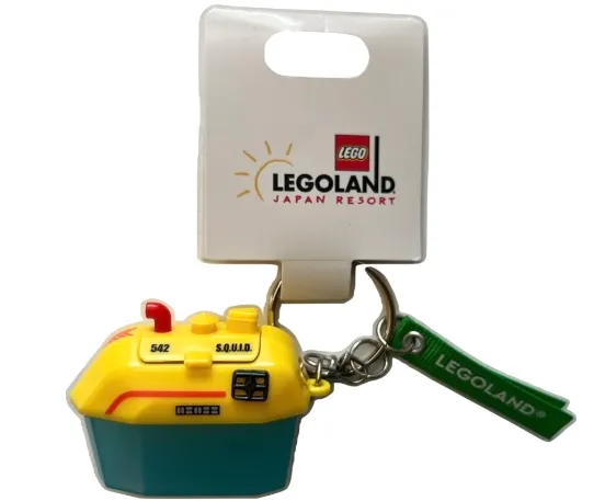 LEGOLAND Japan Popcorn Submarine Bucket Key Chain