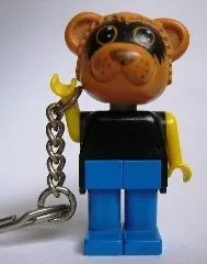 Raccoon 2 Key Chain - Twisted Metal Chain, no LEGO Logo on Back