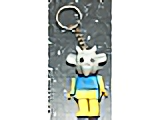 Goat 2 Key Chain - Straight Metal Chain, no LEGO Logo on Back