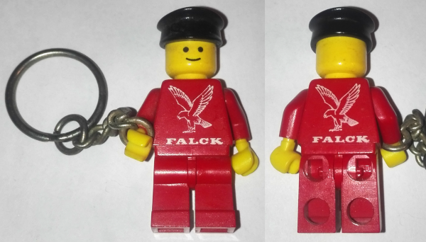 Minifigure Falck Male Key Chain