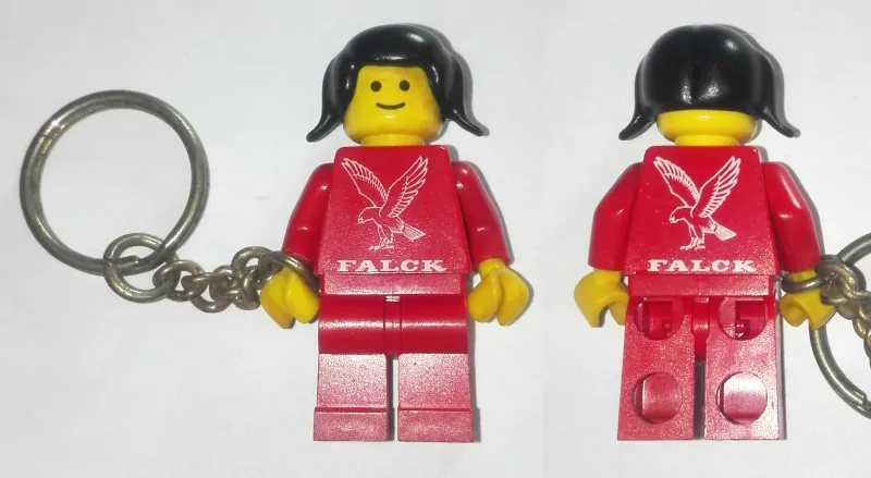 Minifigure Falck Female Key Chain