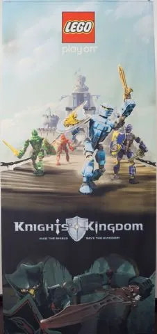 Display Flag Cloth, Knights Kingdom II 1st Release of Large Figures