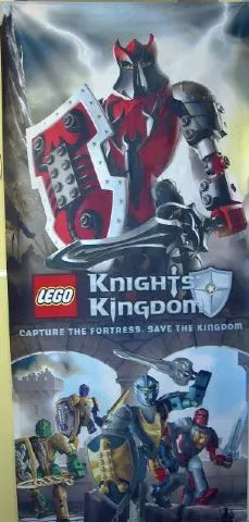 Display Flag Cloth, Knights Kingdom II 2nd Release of Large Figures with Central Vladek