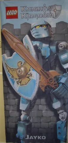 Display Flag Cloth, Knights Kingdom II 1st Release Jayko