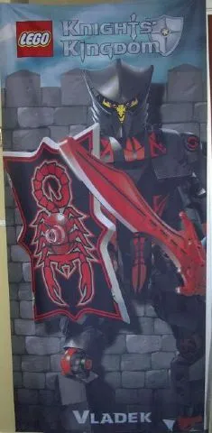 Display Flag Cloth, Knights Kingdom II 1st Release Vladek