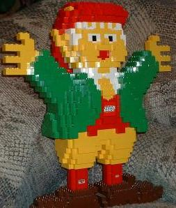 Display Assembled Model, Ernie the Keebler Elf