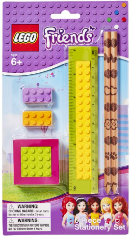 Stationery Set, Friends 6 Piece