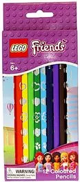 Pencil, Colored 12 Pack Friends