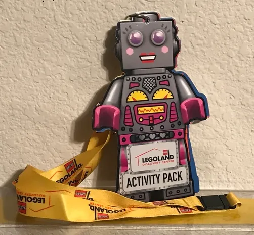 Lanyard with Activity Pack and LEGOLAND Discovery Center Pattern