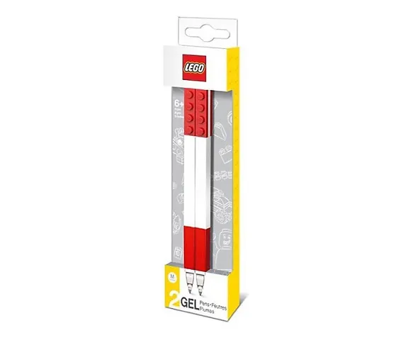 Pen Set, 2 Gel Pens (Red)