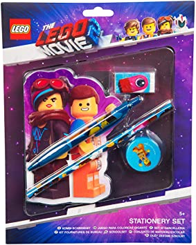 Stationery Set, The LEGO Movie 2, Lucy Wyldstyle and Emmet
