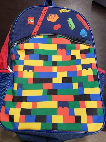 Backpack Multicolored Bricks