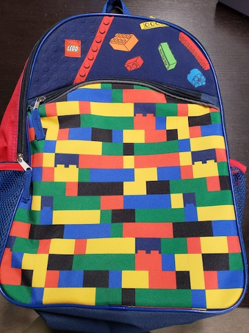 Backpack Multicolored Bricks