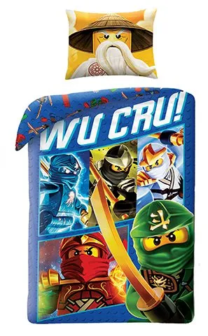Bedding, Duvet Cover and Pillowcase - NINJAGO Wu Cru!