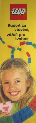 Display Flag Cloth, LEGO Logo with Girl - CZ