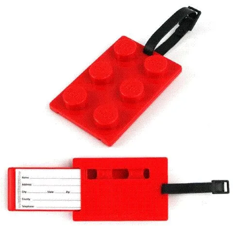 Bag / Luggage Tag, LEGO Plate 2 x 3