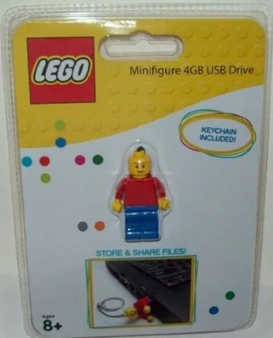 USB Flash Drive  4GB Minifigure