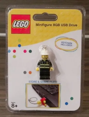 USB Flash Drive  8GB Minifigure Fire