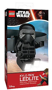 Head Lamp, Minifigure LED Headlamp Torch - Kylo Ren