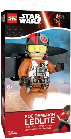 Head Lamp, Minifigure LED Headlamp Torch - Poe Dameron