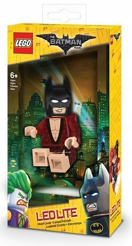 Head Lamp, Minifigure LED Headlamp Torch - Batman Kimono
