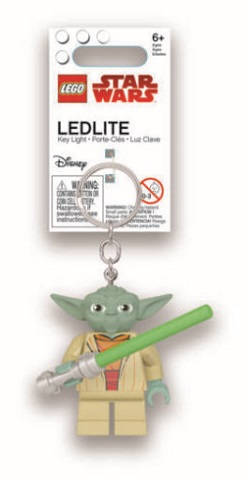 LED Key Light Yoda with Lightsaber Key Chain (LEDLITE)