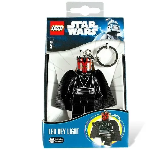 LED Key Light Darth Maul Key Chain (with Cape)