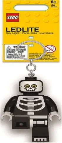 LED Key Light Skeleton Guy Key Chain (LEDLITE)