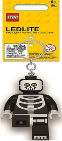 LED Key Light Skeleton Guy Key Chain (LEDLITE)
