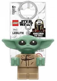 LED Key Light Din Grogu / The Child / 'Baby Yoda' Key Chain (LEDLITE)