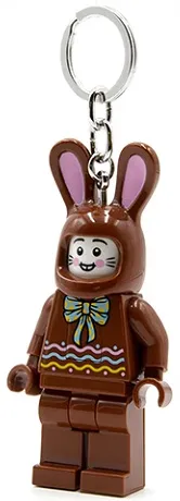LED Key Light Chocolate Bunny Key Chain (LEDLITE)