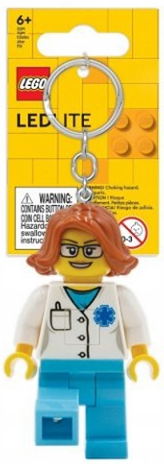 LED Key Light Female Doctor Key Chain (LEDLITE)