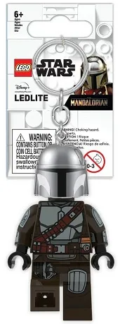 LED Key Light The Mandalorian / Din Djarin / 'Mando' Key Chain (LEDLITE)