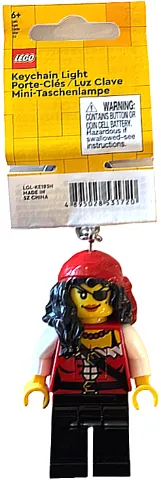 LED Key Light Pirate Princess Key Chain